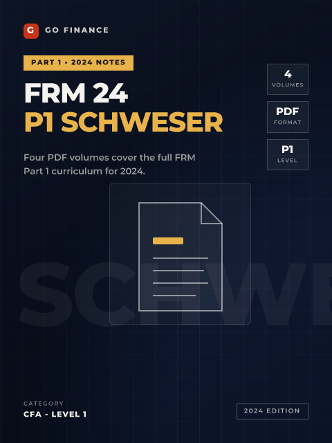 FRM 2024 P1 Schweser Notes