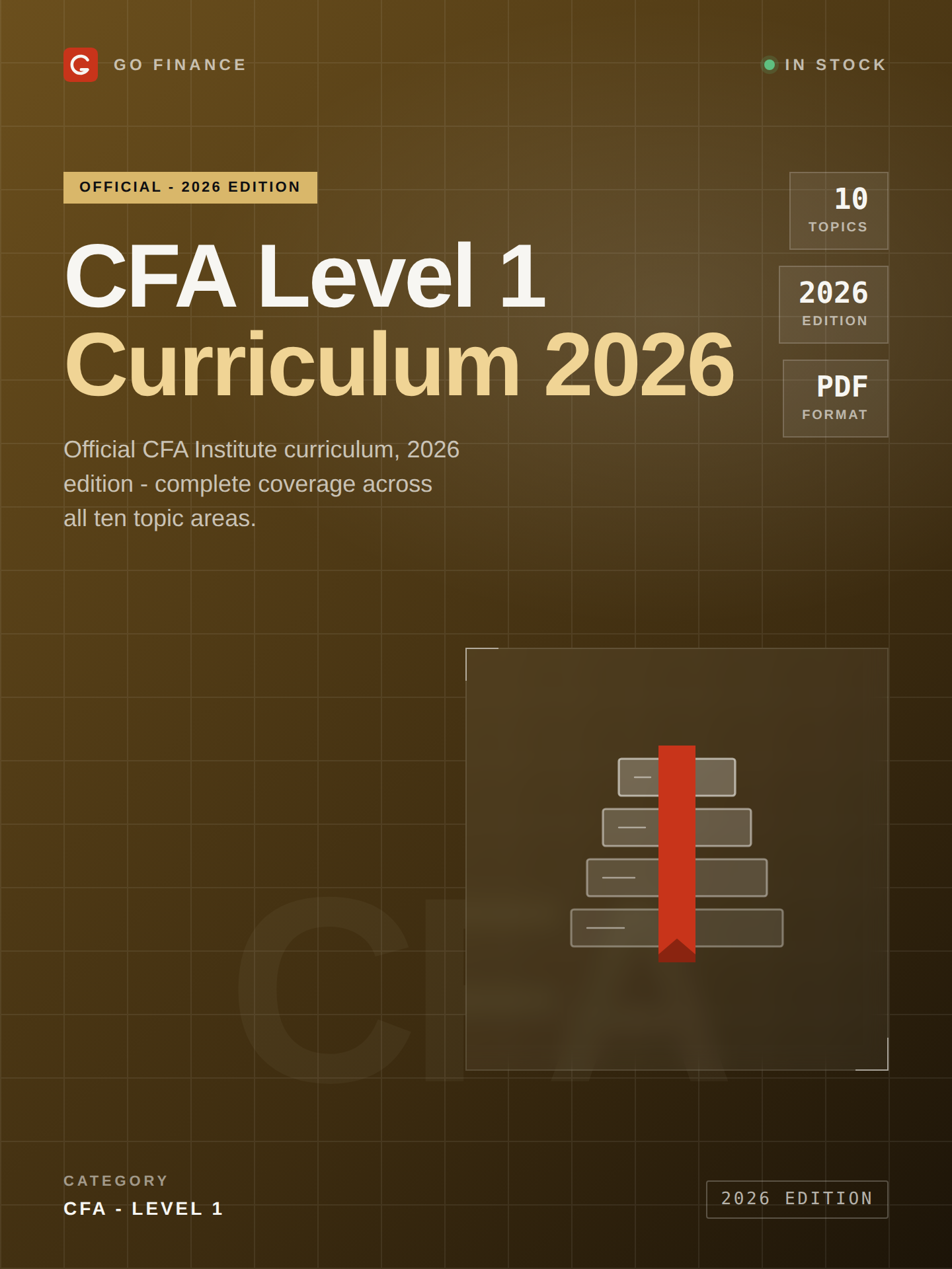 CFA L1 2026 Curriculum